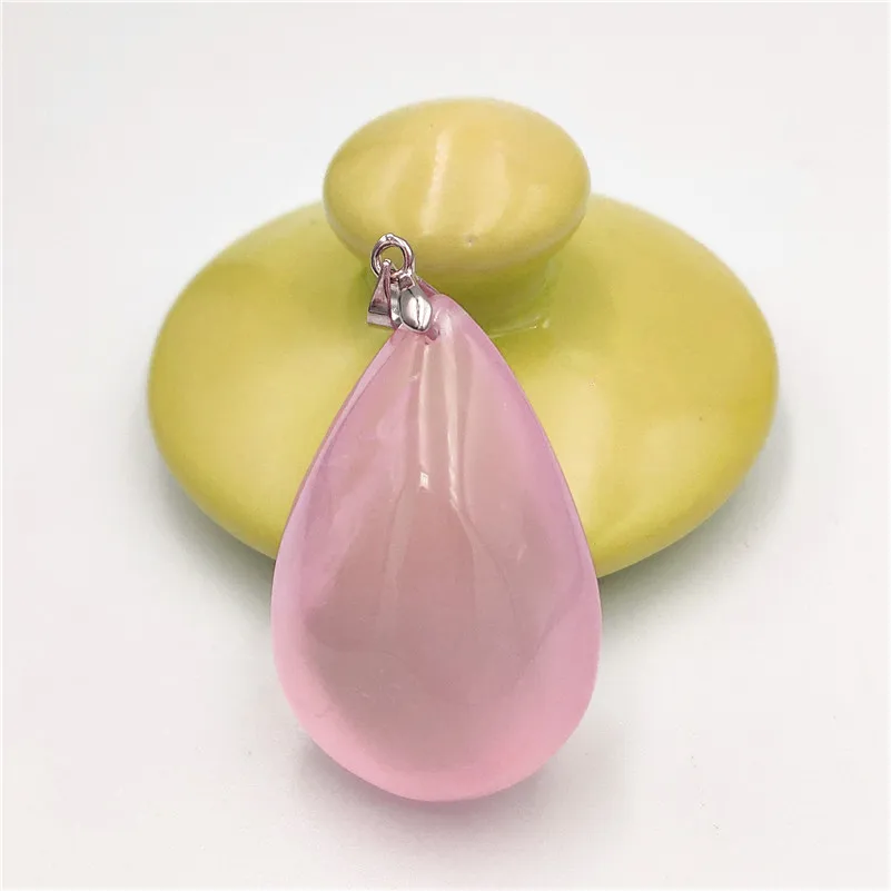 Rose Quartz Pendant Clear Mozambique (3)