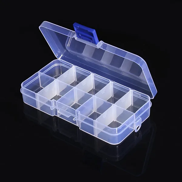New Arrival 1PC 10 Value Electronic Components Storage Assortment Box