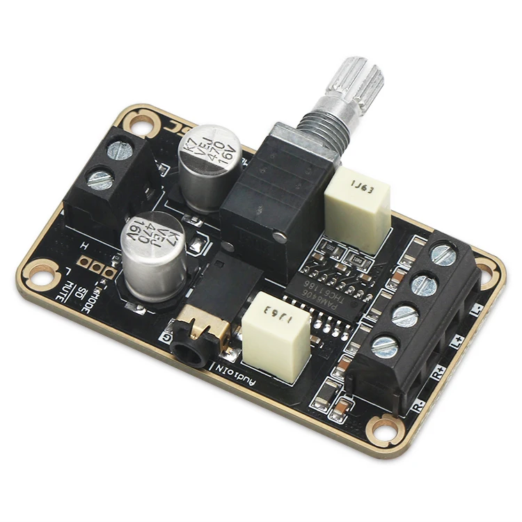 PAM8406 цифровая плата усилителя мощности DIY маленький динамик 5 Вт + двухканальный