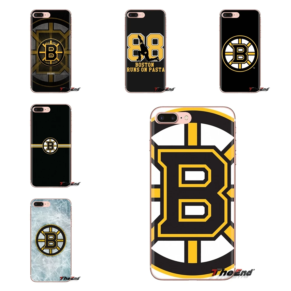 

For HTC One U11 U12 X9 M7 M8 A9 M9 M10 E9 Plus Desire 630 530 626 628 816 820 830 Boston Bruins Ice Hockey Soft Transparent Case