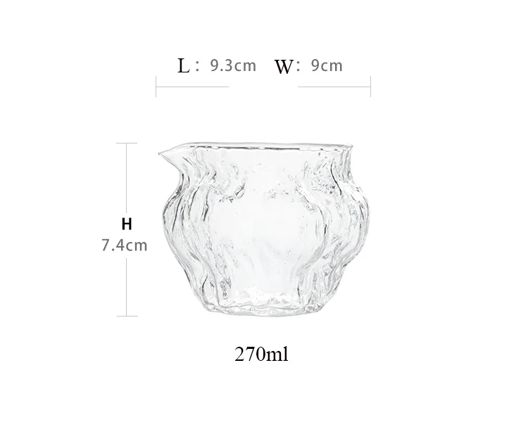 TANGPIN термостойкий стеклянный чай для заварки грецкого ореха стеклянные чайные кувшины chahai кофейные чайные принадлежности 270 мл