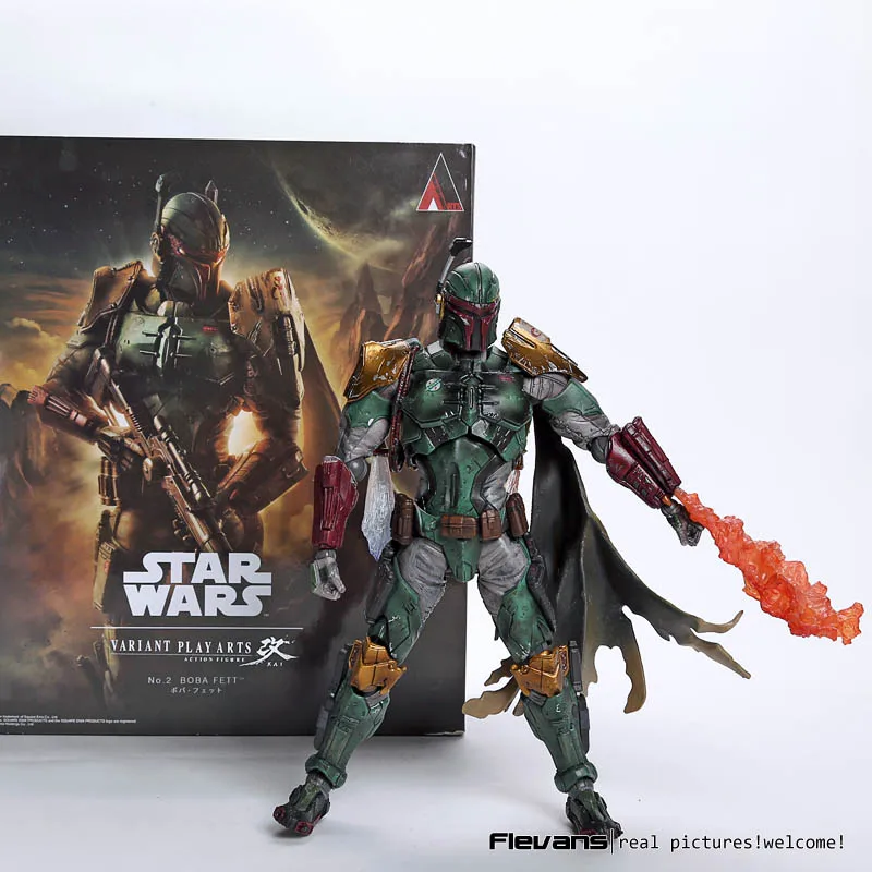 

Playarts KAI Star Wars NO.2 Boba Fett PVC Action Figure Collectible Model Toy 25.5cm SWFG106
