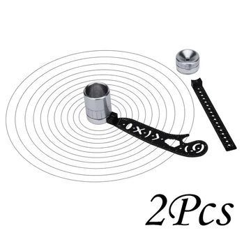 

1/2 PCS EDC Stationery The Is All In One Multi-function Drawing Tool Versatile Utensil Stainless steel Measuring Drawing tools
