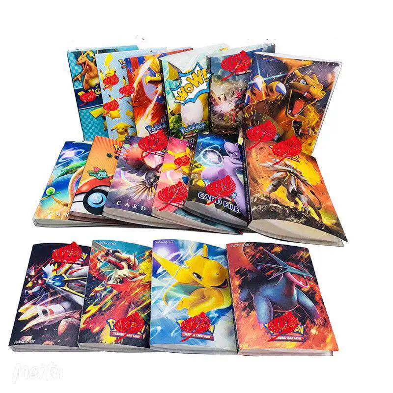 

240Pcs Holder Album Toys Collections Cards Album Book Top Loaded List Toys Gift for Children