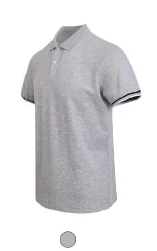 Xiaomi Cottonsmith модные повседневные футболки Одежда для поло Для мужчин высокое качество хлопок тонкий одежда Polo футболка с коротким рукавом - Цвет: Light gray M