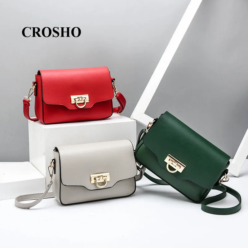 

CROSHO Stylish Ladies with Simple One Shoulder Messenger Bag
