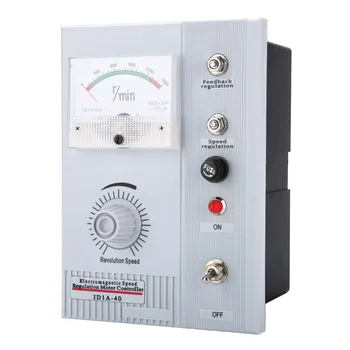 

JD1A-40 AC Motor Speed Controller 15-40kW DC 90V 5A Motor Speed Pinpoint Regulator 132-1320RPM Controller IP55 Dustproof