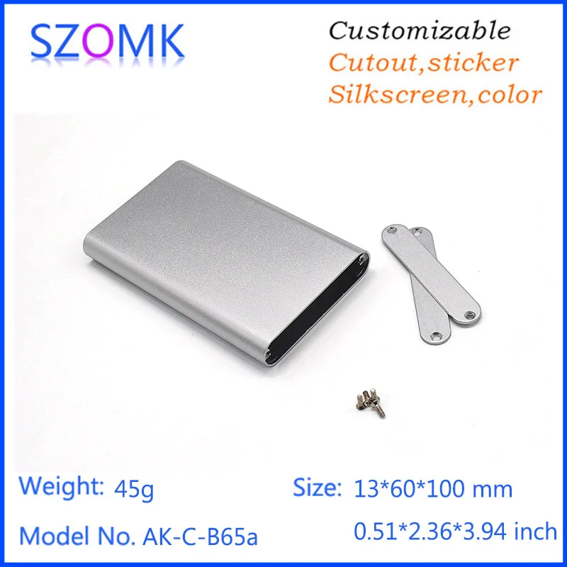 aluminum extrusion case szomk aluminum project box electronics enclosure for pcb aluminum amplifier housing box extruded junction box aluminum diy box pcb control enclosure electrical gps tracker outlet boxes    (4).jpg