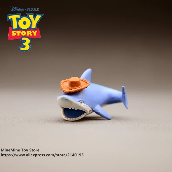 

ZXZ Toy Story 3 Mr. Shark Q Version 5cm Action Figure Posture Anime Decoration Collection Figurine Toy model for children