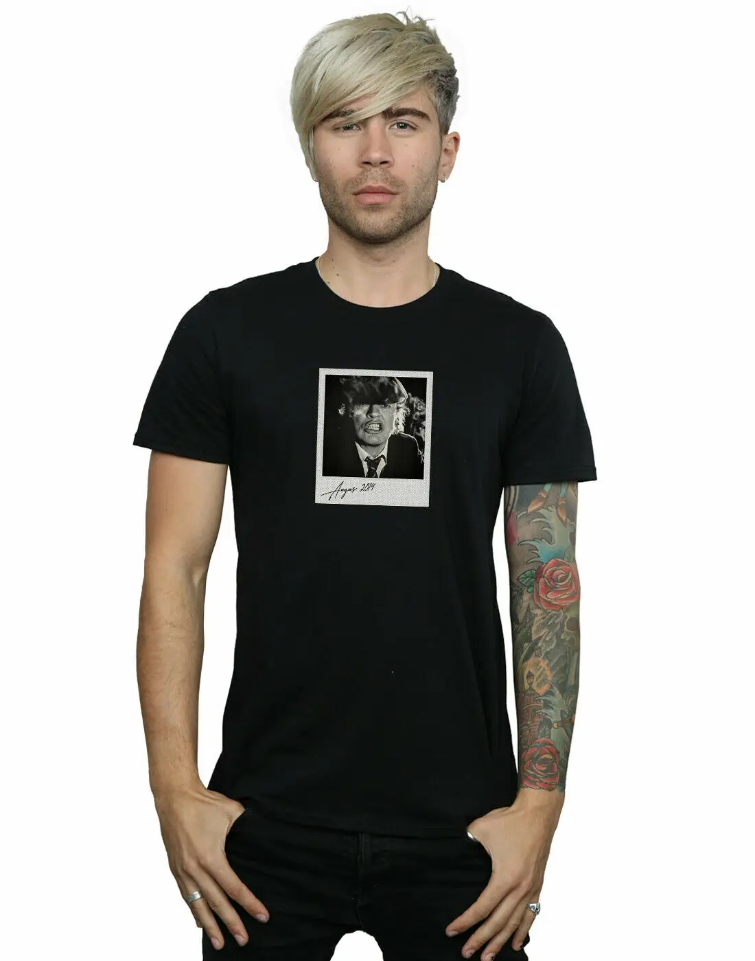 

AC/DC Men's Memories Angus Young 2014 T-Shirt