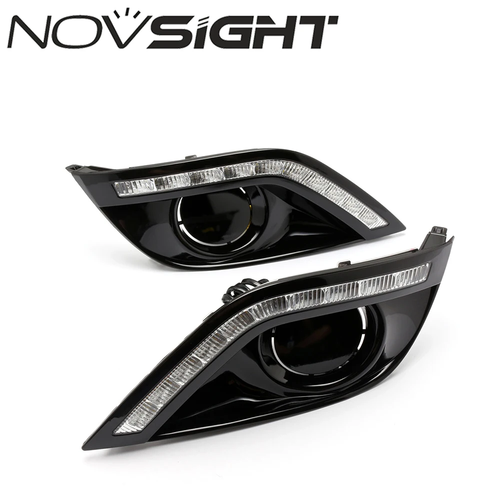 

NOVSIGHT 2X Driving LED Daytime Running Light Day Light Led Car DRL For NISSAN SUNNY 2014 D20