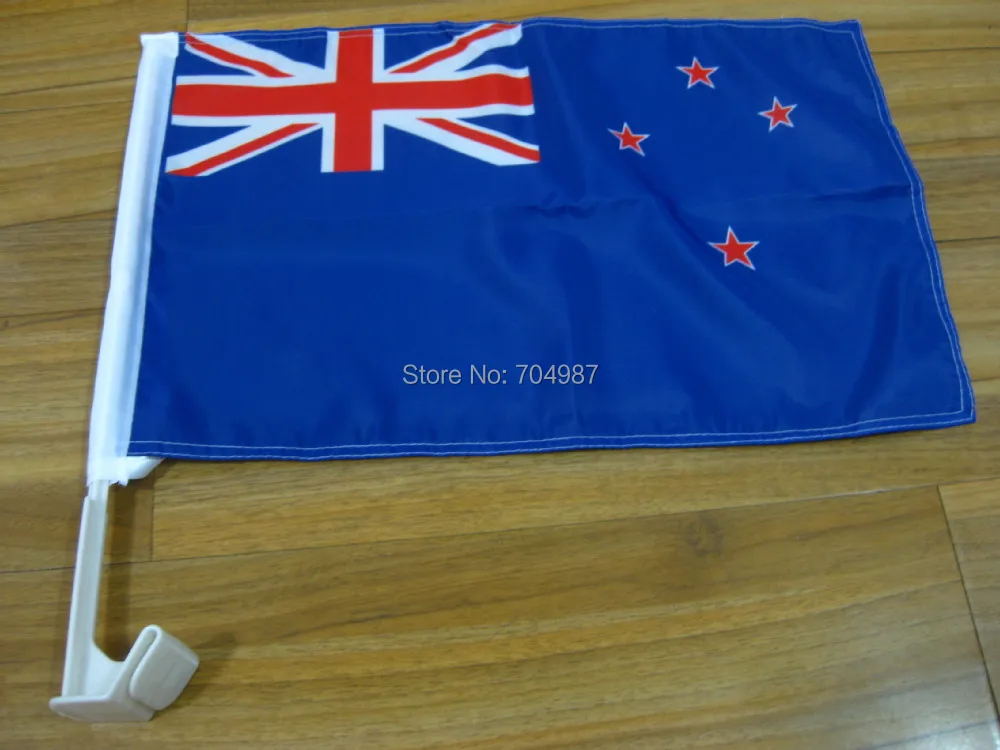 30 x 45 cm New Zealand car window banner flag free shippingin Flags