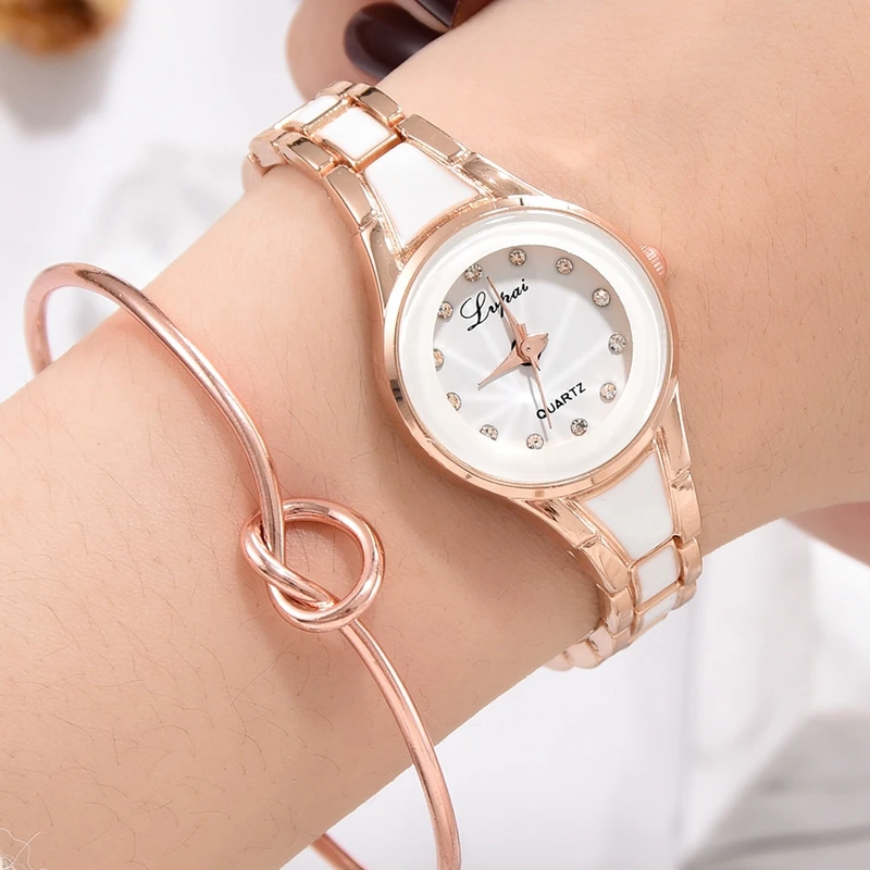 Часы Lvpai женские модные кварцевые из нержавеющей стали|Женские часы| |