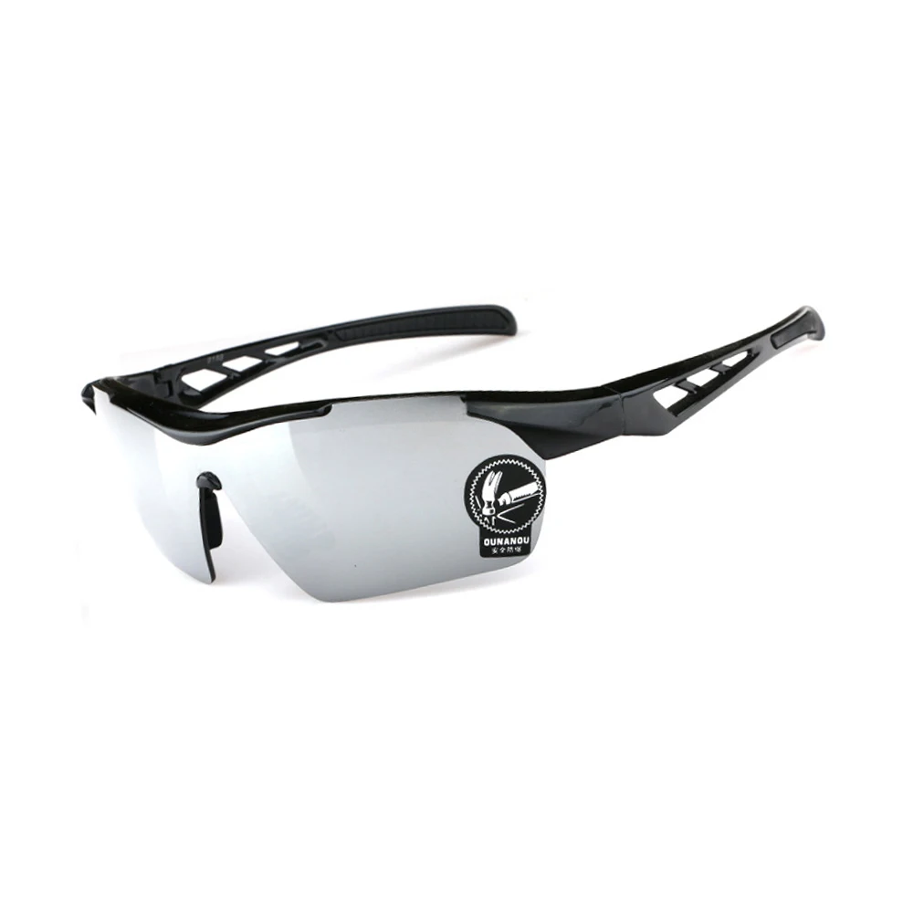 MASCUBE велосипедные очки для мужчин женщин уличные солнечные очки UV400 велосипедные очки спортивные солнцезащитные очки для езды - Цвет: Black White Mercury