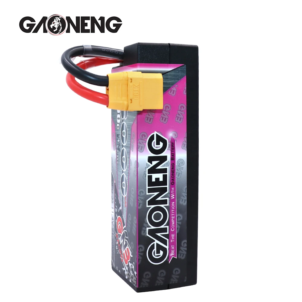 Gaoneng GNB 8000 mAh 3S1P 11,4 V HV 100C/200C Hardcase LiPo батарея с XT90 для RC HPI HSP Traxxas 1/8 1/10 багги RC автомобиль грузовик