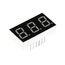 10 шт. 0,28 дюймов 3Bit 7-сегментный светодиодный Дисплей 0,2" цифровая трубка общий анод светодиодный цифровой доска красные электронные Diy модуль