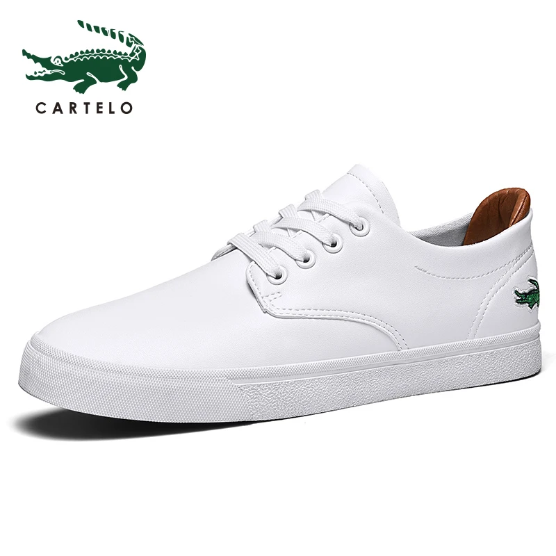 

CARTELO Classic Men's Shoes Spring White Casual Shoes Fashion Sneakers Street Cool Footwear Outdoor Brand