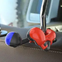 Милые боксерские перчатки на заднем сиденье автомобиля подголовник крепление двойной крюк сумка вешалка Органайзер