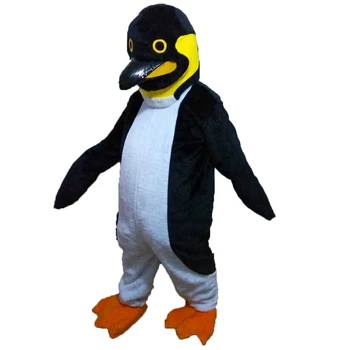

Penguin Mascot Costumes Cosplay Real Photo Free Shipping Long Hair Langteng (tm) 2019New