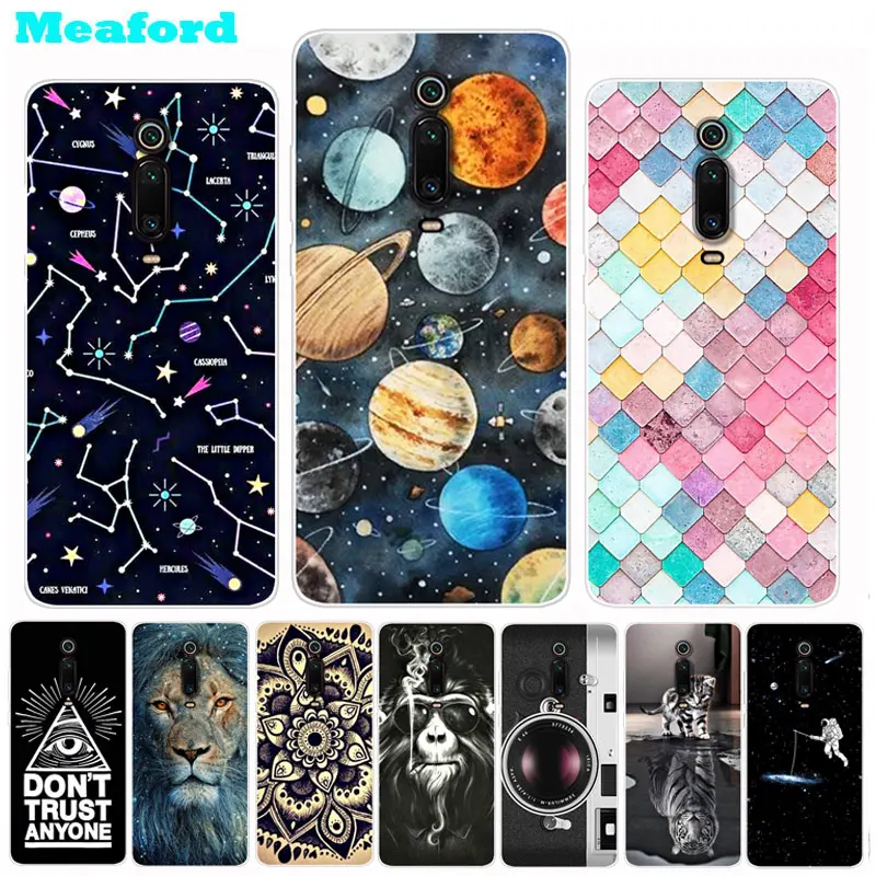 

For Xiaomi Mi 9T Case Mi9T Pro Cute Patterned Soft Silicone Slim Back Cover For Xiomi Xiaomi Mi 9T Pro 9 T 9TPro Phone Cases