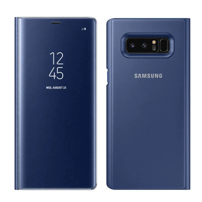 Для samsung Galaxy Note8 N9500 N950F Note 8 вертикальный зеркальный защитный чехол для телефона 4 цвета