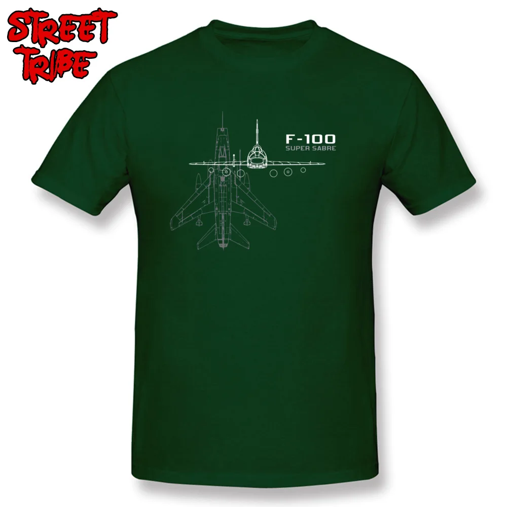 Tops T Shirt F 100 Super Sabre 14993 T Shirt Autumn Company Party Short Sleeve 100% Cotton Round Collar Men T-Shirt Party F 100 Super Sabre 14993 dark