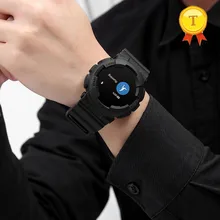 Новые в деловом стиле пульсометр Smart Band трекер сердечного ритма Мониторы шагомер измерять кровяное давление калькулятор Smart Band