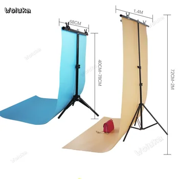 

Studio bracket gradient color paper background plate PVC background cloth Shelf document Photo Equipment prop T Type CD50 T15