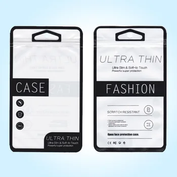 

B-16 400pcs/lot 2016 NEW Zip lock PP PVC Bags Transparent Cpp Bag Packing Plastic Bags for iPhone4.7/5.5 Electronic accessories
