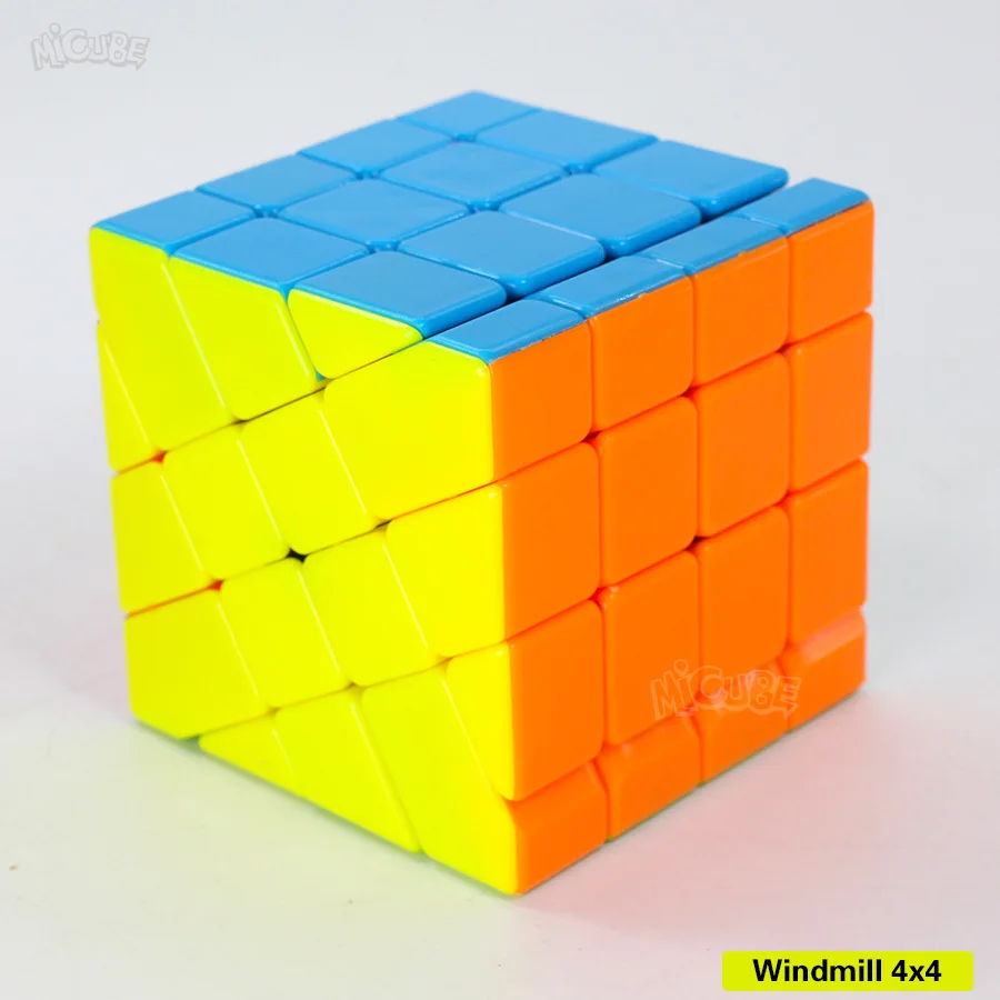 Fanxin Axis Fisher ветряная мельница 4x4 Cube Stickerless 4x4x4 Magic Cubes Higth Diffuclty профессиональная головоломка для детей