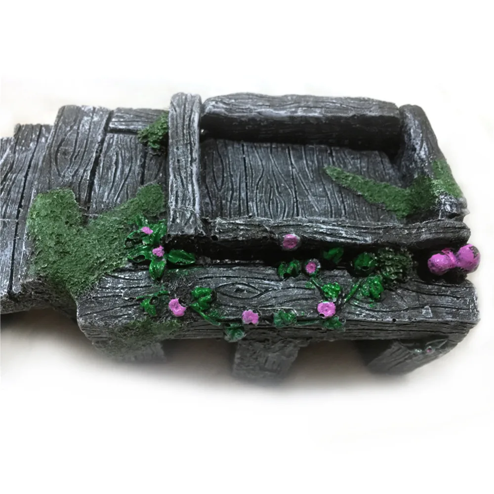 3D полый дизайн черепаховой террасы украшение из смолы Плавающая Платформа