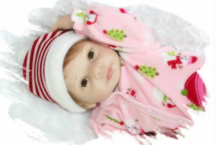 55cm Real Looking Silicone Baby Dolls Reine Des Neiges Bebe Reborn Menina Corpo De Silicone Daughter Birthday Gift Toys Bjd Doll Doll Snow Doll Rattledoll Japan Aliexpress