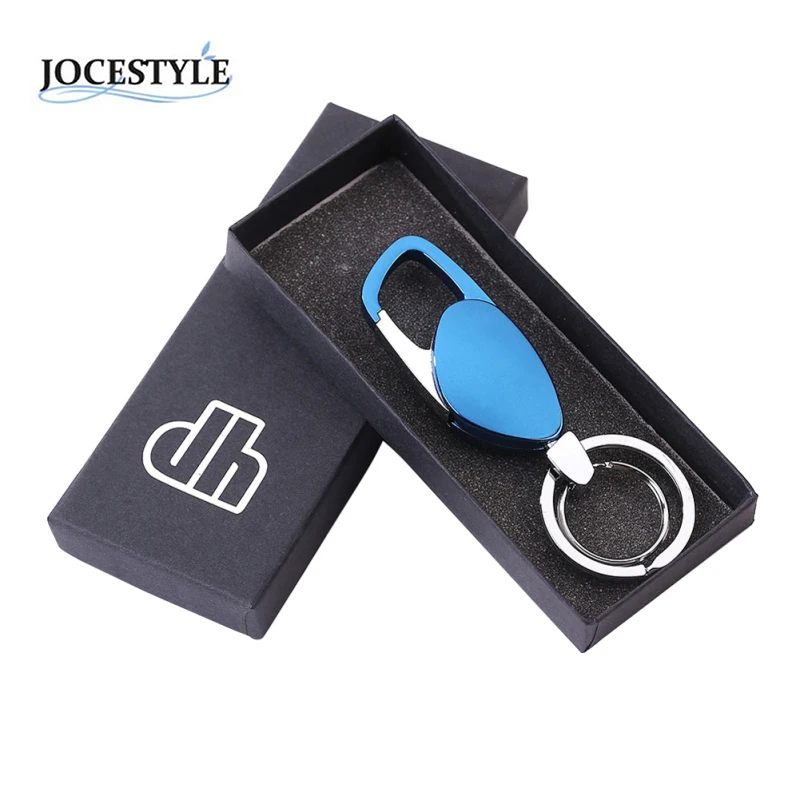 

Business Men keychain Steel keychain Key Ring for Men Car Bag Pendant Top Metal Alloy Buckle Gift