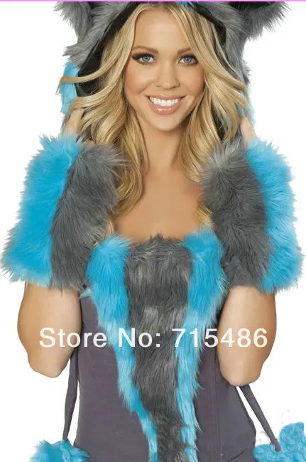 blue cheshire cat dress Angel Maternity Shoulder Tie Maxi Dress main image 0