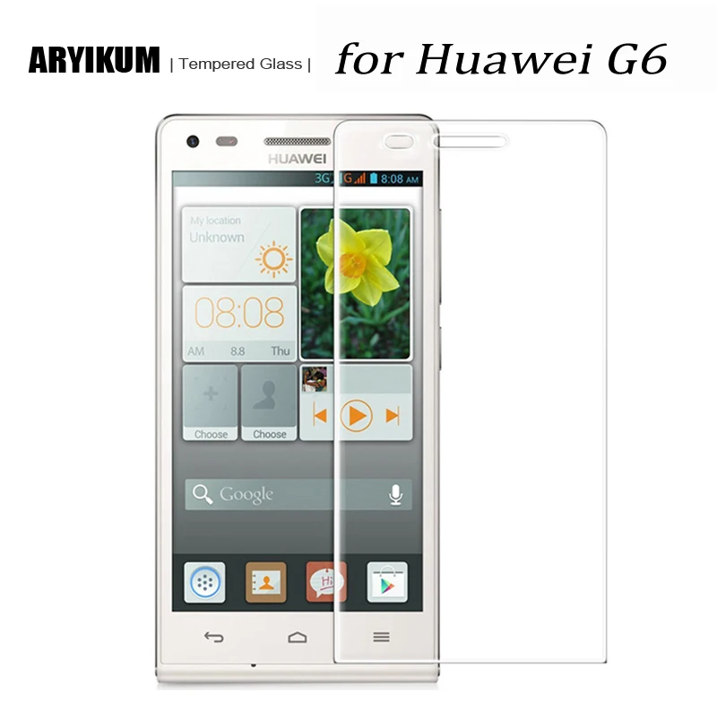 С уровнем твердости 9 H 2.5D из закаленного стекла для защиты телефона Стекло для huawei Ascend G6 Экран протектор Закаленное защитное стекло на переднюю панель пленка для huawei G6 g6-L11 g6-u10 g6-u00 Стекло