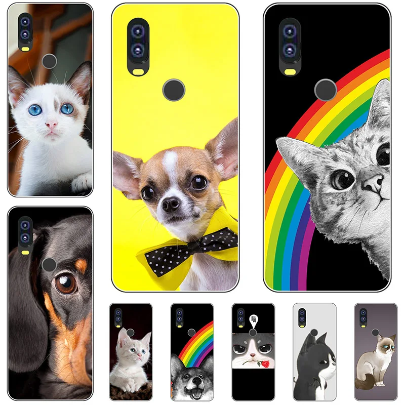 

Silicone Phone Case Cover For MOTO P40 Case Cute Cartoon Print Soft Back Cover For Motorola MOTO P40 P 40 One Vision Cases