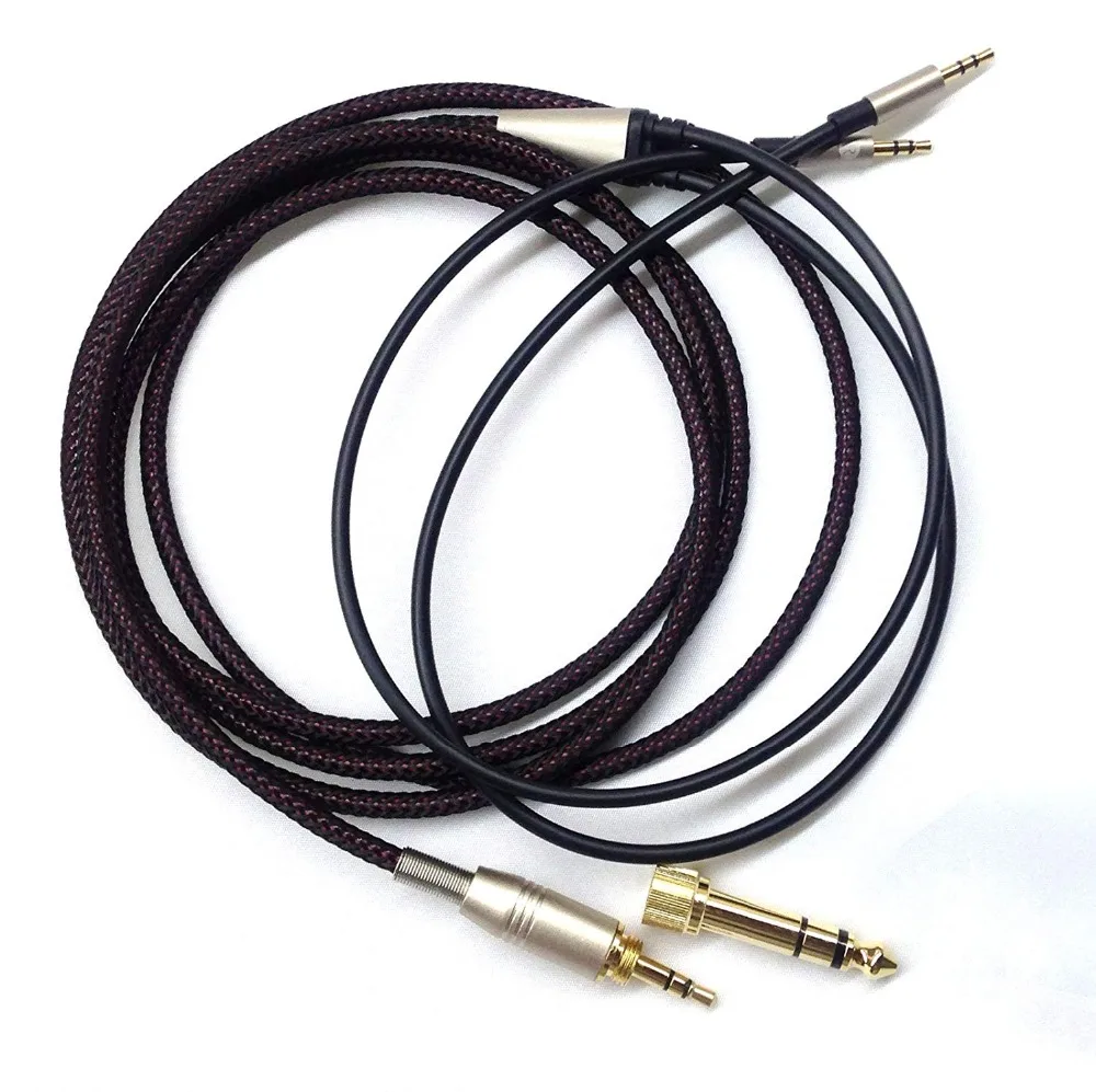 Replacement Cable ForHifiman HE400S HE 400I HE560 HE 350 HE1000 HE1000 V2 headphone Nylon Braided OFC cord