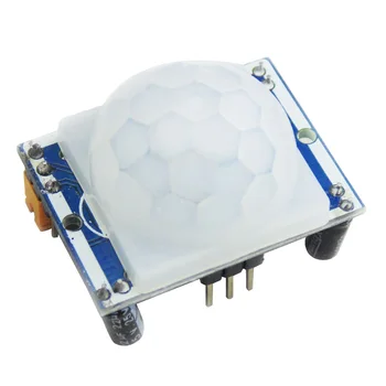 

HC-SR501 Human Sensor Module Pyroelectric Infrared Blue