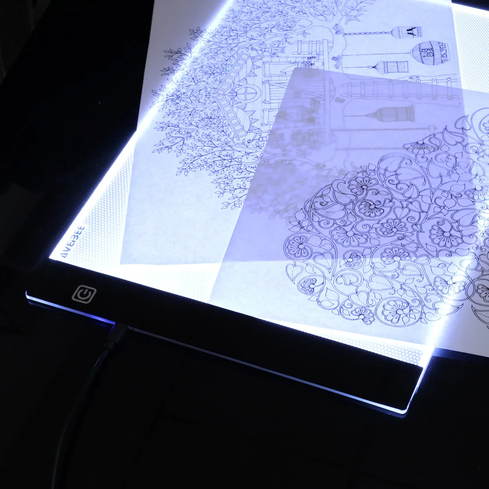 LIGHTING TABLE: A4, THREE LEVEL OF LUMINOSITY