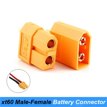 

10pcs XT60 XT-60 Male Female Bullet Connectors Plugs For RC Lipo Battery (5 pair) Wholesale Bullet Connectors Plug drop shipping