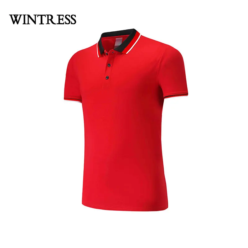 WINTRESS New Design Unisex Polo Shirt 2018 Summer Breathable Short ...