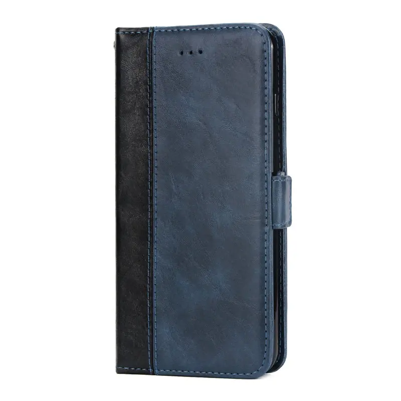 Чехол Fundas для samsung S9 S8 Plus S7 S6 Edge M20 M30, кожаный чехол-книжка с отделением для карт, чехол для телефона Caso для Note8 Note 9 A30 A50 - Цвет: dark blue     11