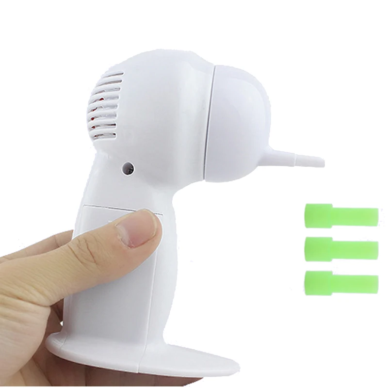 Electric Vacuum Cordless Ear Cleaner Ear Wax Remover Tools Safety Ear