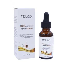 MELAO Snail Essence Hyaluronic Acid Serum Moisturizing Whitening Lifting Firming Essence Anti-Aging Face Skin Care Repair 30ml