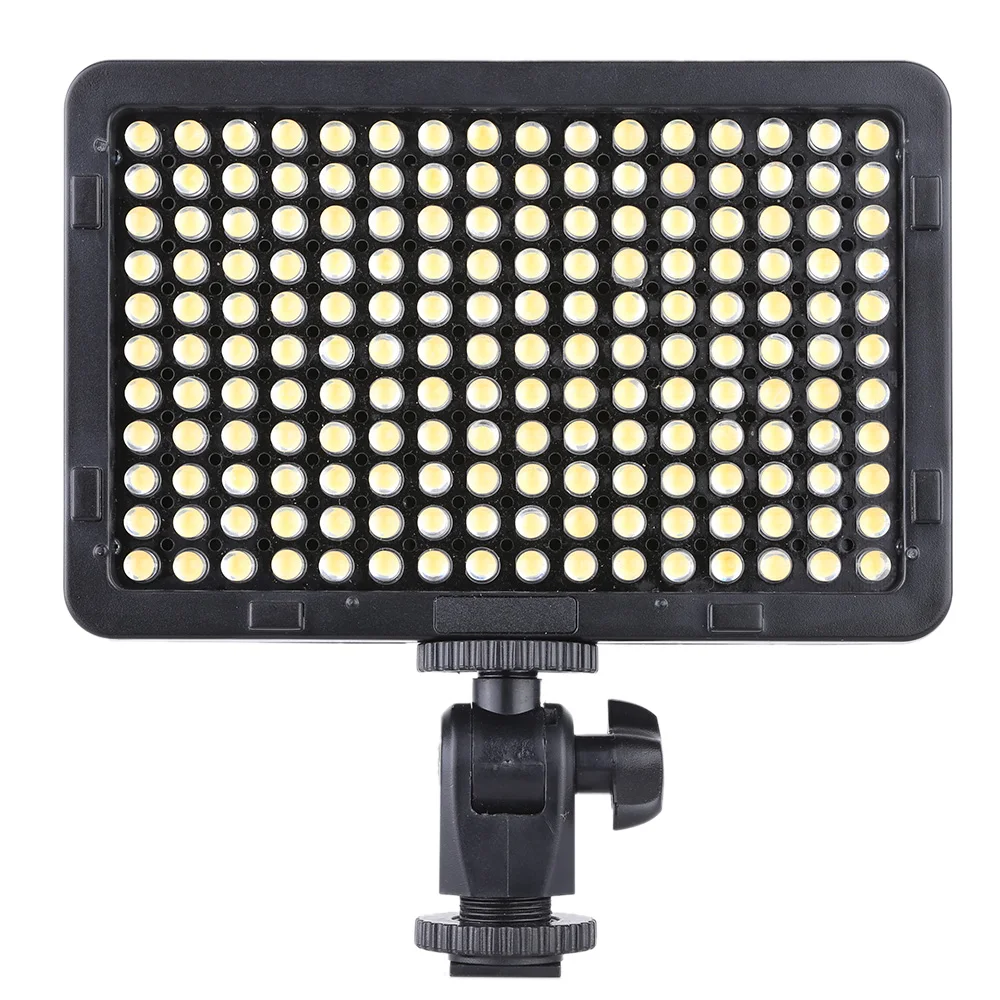 Andoer Portable Video Studio Photography Light Lamp Panel 176 LEDs