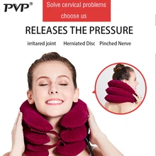 Inflatable Air Cervical Neck Traction Device Soft Neck Collar for Pain Relief Neck Stretcher Pain Releave цена Inflatable Air Cervical Neck Traction Device Soft Neck Collar for Pain Relief Neck Stretcher Pain Releave цены онлайн