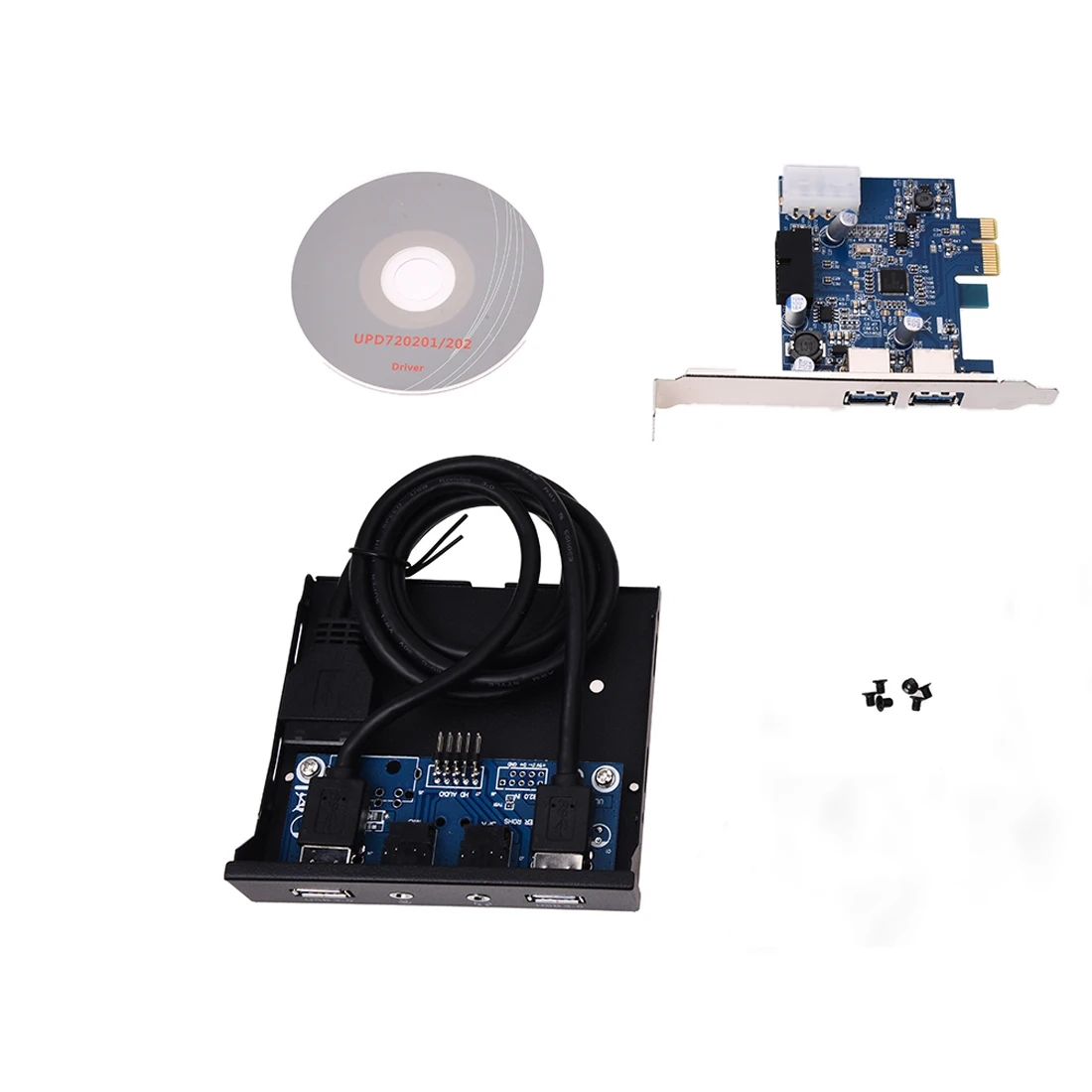 PCI Express карта pci-e 2 для школы, больницы+ USB 3,0 спереди Панель 5 Гбит/с высоко-Скорость