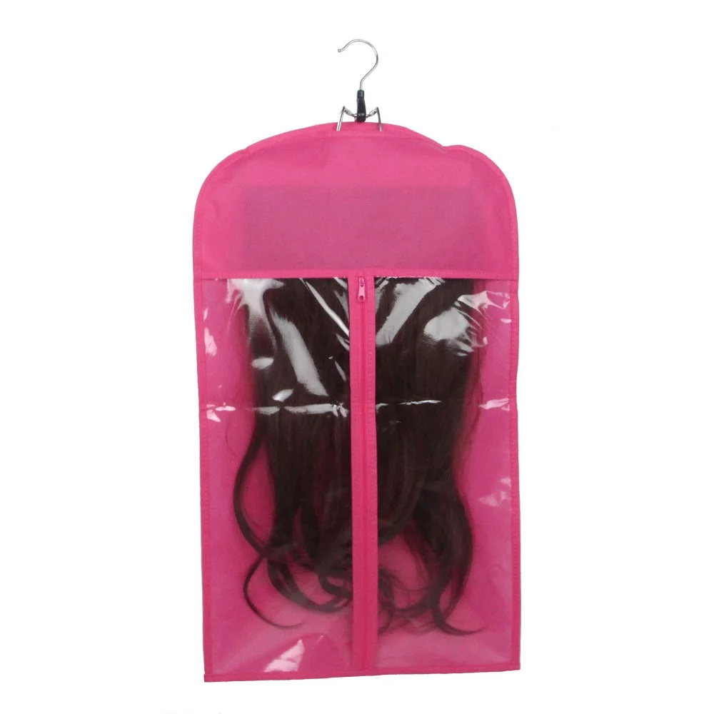 Hair Extension Carrier Storage Suit Case Bag and Hanger, Wig Stands