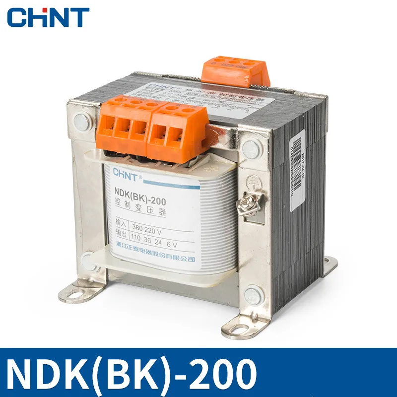 Китайский трансформатор 200 Вт управляющий NDK 200VA 380В 220В изменение 36В 24В 110В|control