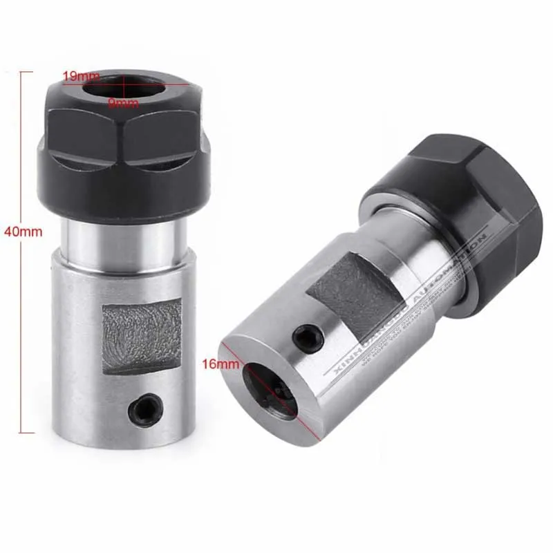 spindle machine tool clamping rod ER11 shaft 6 motor lengthened clamping knife engraving machine drill set take with ER11 collet